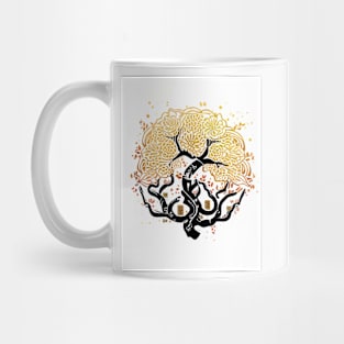 Japanese Art - Gold Tree Mug